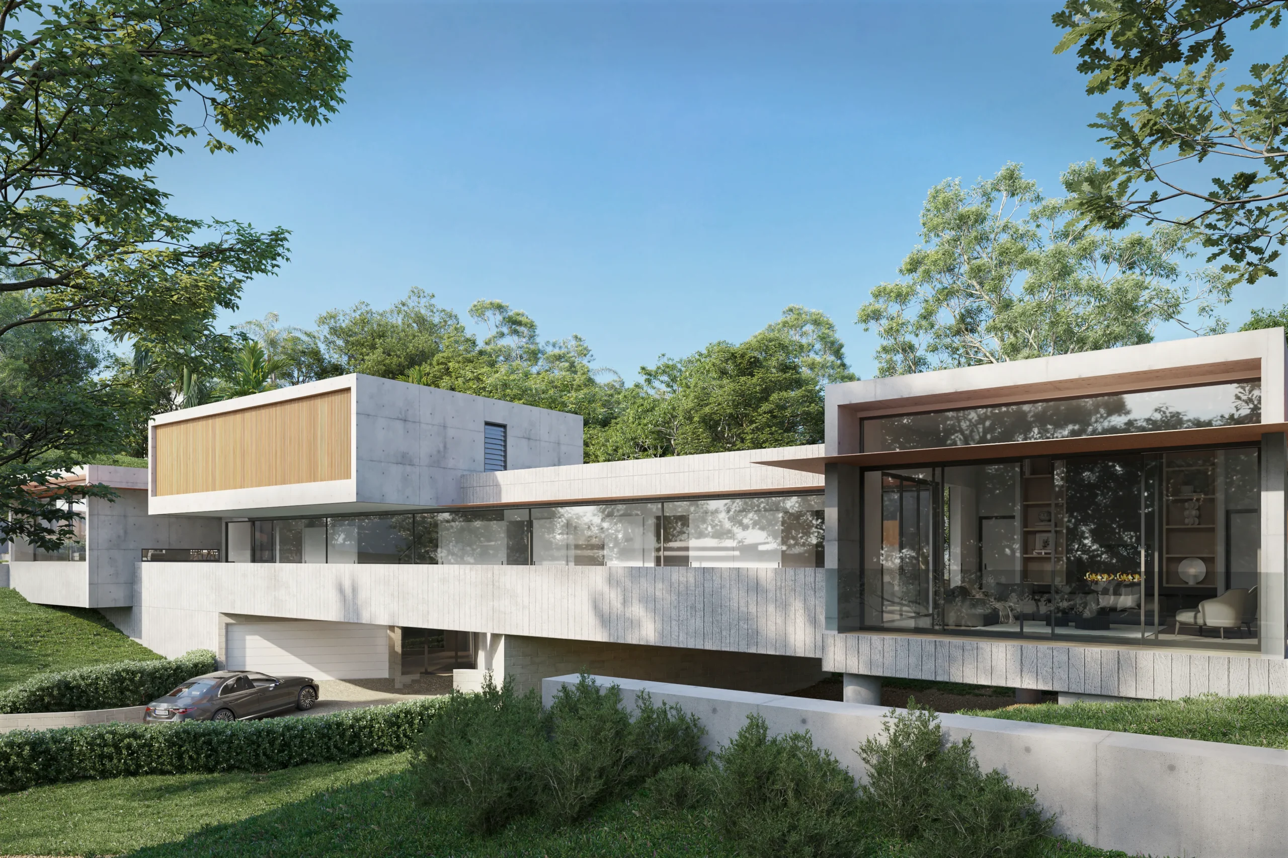 Pittwater Road - Facade